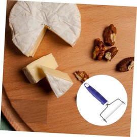 CIYODO Plastic Handle Cheese Slicer Ergonomic Stainless Steel Cutter for Easy Cheese Slicing Non-Stick Butter Scraper Kitchen Essential for Home and Entertaining