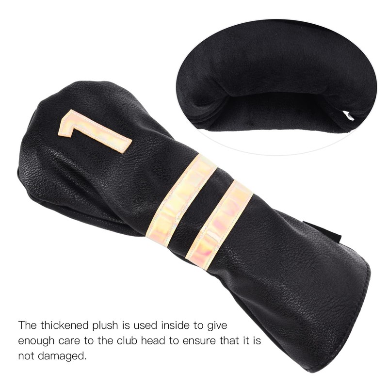 Premium Driver Golf Club Head Cover - Premium, Leather Headcover