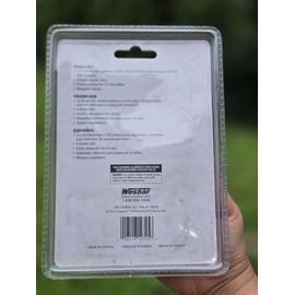 Wesbar Purple High Power LED Strobe Light with Magnetic Mount 12 Volts $60 NEW