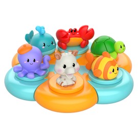 Sophie la Girafe Bath Puzzle - Educational Floating Toy with Sea Animals - Develops Motor Skills and Logic - for Baby and Child