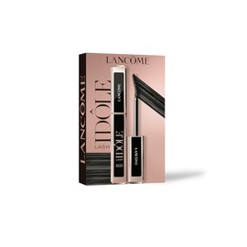 Lancôme - Set de regalo, Incluye Máscara de pestañas Lash Idôle Waterproof Efecto Abanico y Volumen, Mini delineador Khôl y Mini Lip Idôle Butterglow Bálsamo Labial con Color en tono 30- Lisa Coral Glow