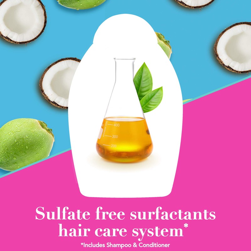 OGX Weightless Hydration + Coconut Water Shampoo, 385 ml