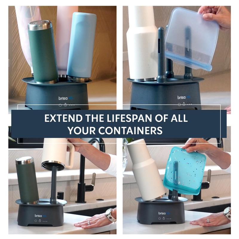 Bottle Drying Rack by Brisa - Powered Drying for Bottles,