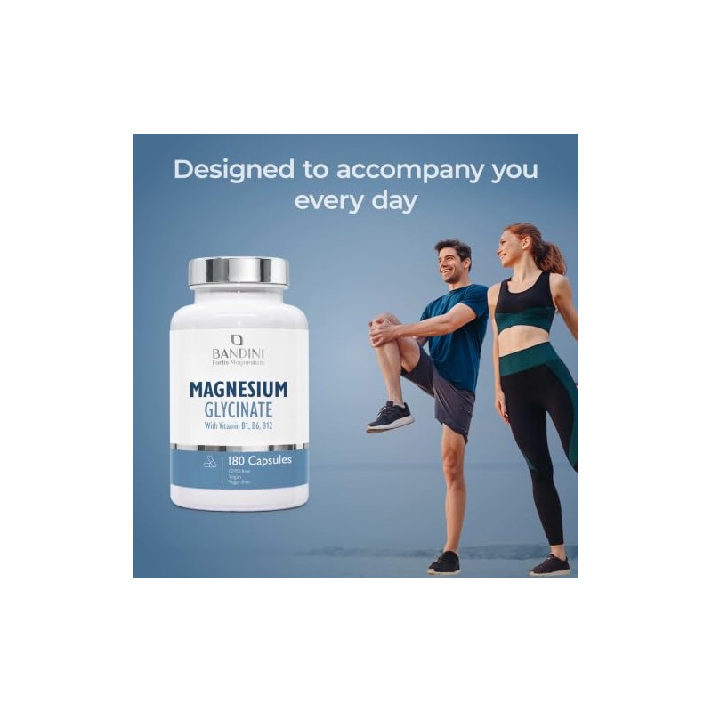 Bandini® Magnesium Glycinate | 350 mg Magnesium Bisglycinate per Serving