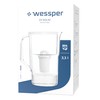 Wessper Water Filter Jug Filter Jug 2.8 L with Manual