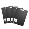 FALOFALO A4 Clipboard, Set of 4 Strong Clips, Vertical Binder,