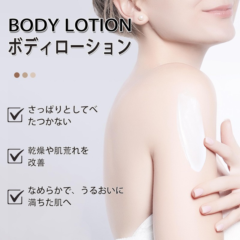 Niacinamide Whitening Body Lotion, Original Glowing From Korea White Deep