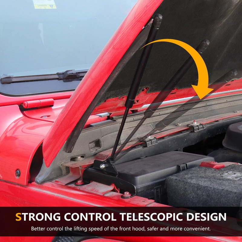 RERPRO Hood Struts Lift Support Assist Kit Compatible with 2018-2024
