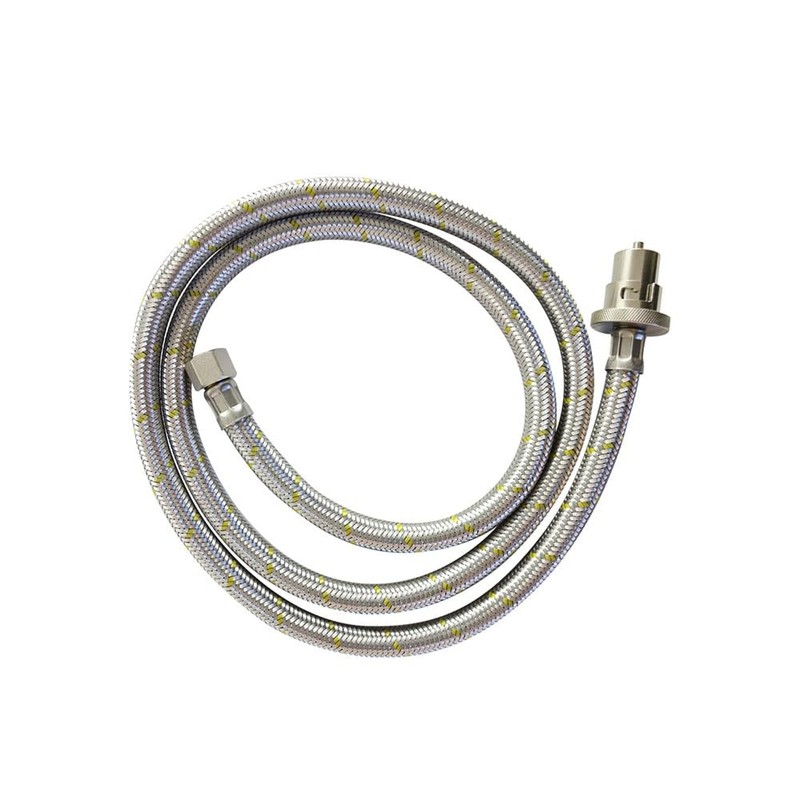 Companion Bayonet 3/8-inch Braid Hose, 2000 mm Length