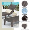 Merax 2-Piece Outdoor Chaise Lounges, Resin Pool Lounge Chairs, Outdoor