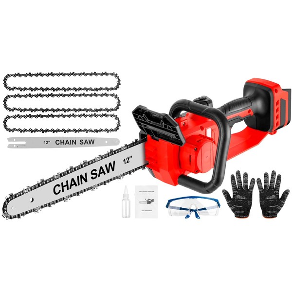 Mini Electric Chainsaw Cordless Compatible for Milwaukee M18 18V Battery