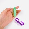 Handle Grip Nail Brush, 24 Pack Small Fingernail Brushes, Hand