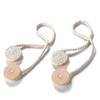Tassel Curtain Tassel Curtain Tieback with Magnet Set of 2