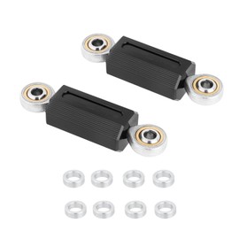 Billet Aluminum Front Sway Bar End Links Heim Joint End Links for 2019-2025 Can Am Ryker 600/900 / Rally & 2022-2025 Ryker Sport (Black)