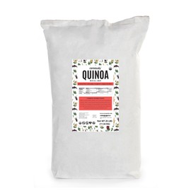 CEREAUSLY Organic Red Quinoa – Premium Royal Quinoa from Bolivia – Kosher and Non-GMO Quinoa Bulk – Vegan and Gluten-Fee Cooking Quinoa – 25 LB