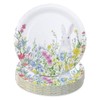 YY 100 Paper Plates Set Disposable for Easter 7 inch