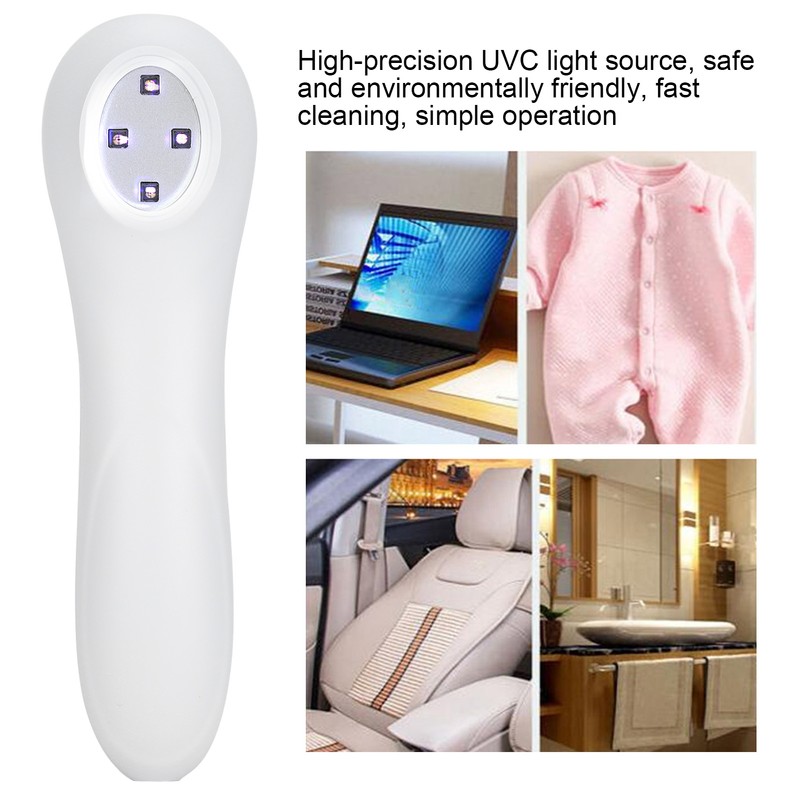 UVC Light Portable Ultraviolet Lamp Handheld LED Cleaning Light for