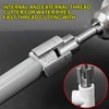 Pipe Threader, PVC Threader for Drill, Cutting Fitting Drill Attachment