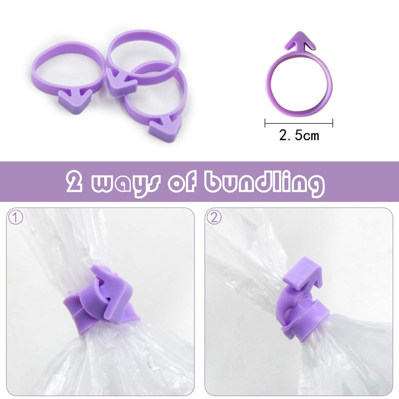 Pastry Bags 100 Pack - Disposable Decorating Bags Thickened Piping