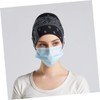 FOMIYES 4pcs Hair Scarf Headbands with Buttons for Mask Comfortable