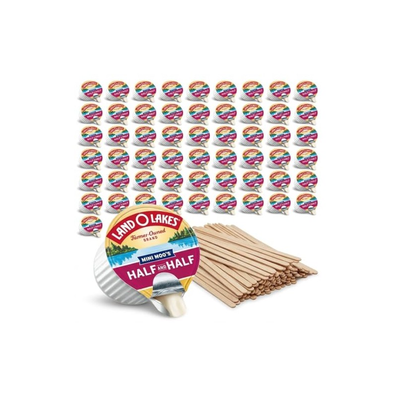 Land O'Lakes Mini Moos Liquid Coffee Creamer Singles (100 Count),