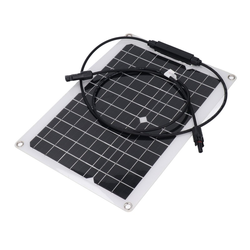 Small Solar Panel Flexible Kit 18V 15W for Battery Charging