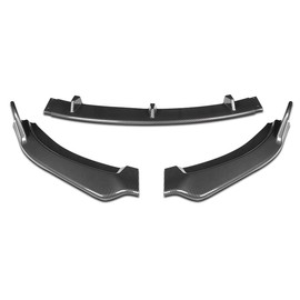 Auto Dynasty 3Pcs GV-Style Car Front Bumper Lip Spoiler Wing Body Kit Compatible with Mazda MX-5 Miata 09-13, Carbon Fiber Look