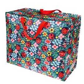 Rex London - XXL Giant Bag, Storage Bag with Zip - Ladybird / Ladybird