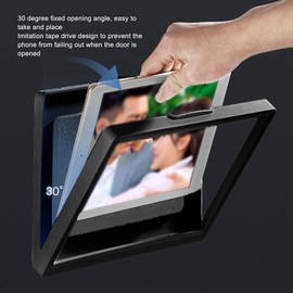 Fockety Shower Tablet Holder, 180° Rotatable Waterproof Tablet Holder, Bathroom Tablets Case, Tablets Wall Mount with Touchable Anti-Fog Screen for Bathroom and Kitchen