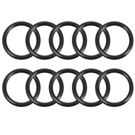 sourcing map Nitrile Rubber O-Ring Metric Seal Rubber 45 mm Outer Diameter 33.6 mm Inner Diameter 5.7 mm Width Pack of 10