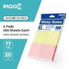 Sticky Notes 3x3 Inch, 6 Pads (100 Sheets Each) –