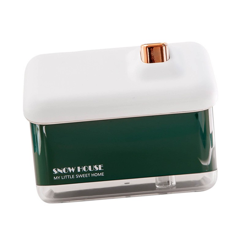 Snow House Mini Humidifier USB Nano Atomization Humidifier with Night