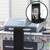 Amylove Grill Storage Bag BBQ Tool Storage Black Container for