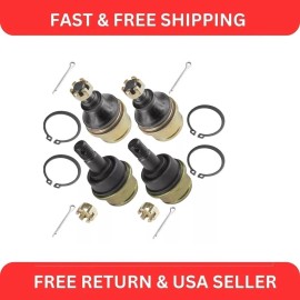 Caltric Ball Joints for Honda Rancher 420 TRX420FPA 2007-2014 Front Upper Lower Lh Rh 4x