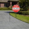 2 Pack Large Stop Sign Private Driveway Do Not Enter
