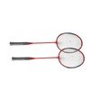LEIJIAER Badminton Racket Offensive Iron Alloy Lightweight Comfortable Grip Sports