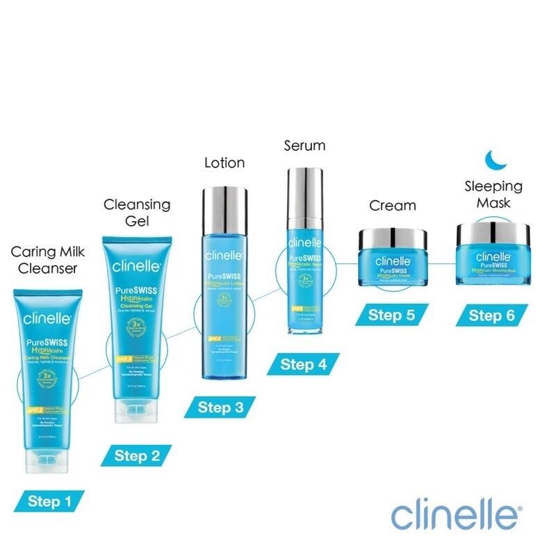 Clinelle Pureswiss Hydracalm Caring Milk Cleanser 100ml (Exp 09/2028)