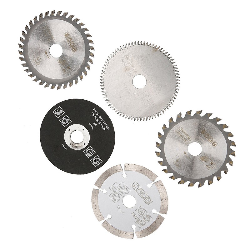 5Pcs 85mm Inner Diameter 15mm Mini Carbide Circular Saw Blade