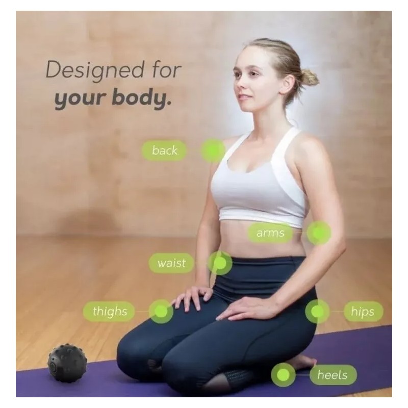Sedona, 4 Speed Vibrating Massage Ball, Rechargeable Texture