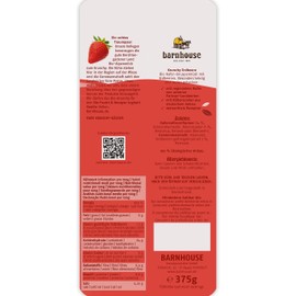 Barnhouse Krunchy with Strawberry (375 g) - Organic