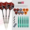 ONE80 90% Tungsten Professional Steel Tip Darts Set with Gift