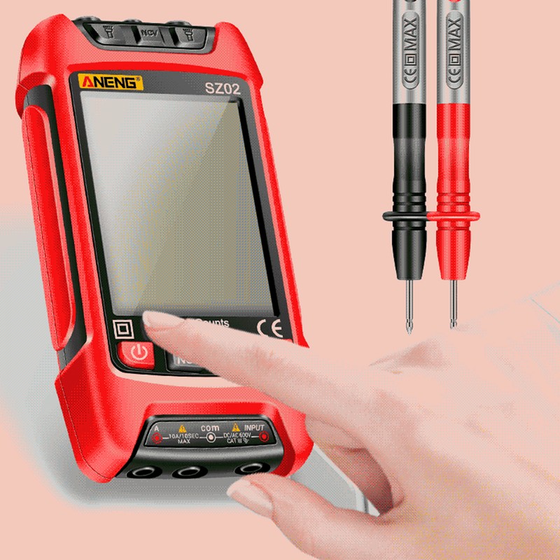 ANENG SZ02 Smart Digital Multimeter Auto Range 9999 Counts NCV