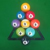 ITROLLE Magic Ball Rack 6PCS Billiard Triangle Magic Rack Sheet