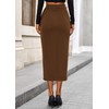 PRETTYGARDEN Corduroy Skirt Women Fall Fashion 2025 High Waisted Pencil