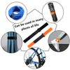 SANNIX 4 Pcs Reusable Bike Wheel Strap Adjustable Bike Wheel