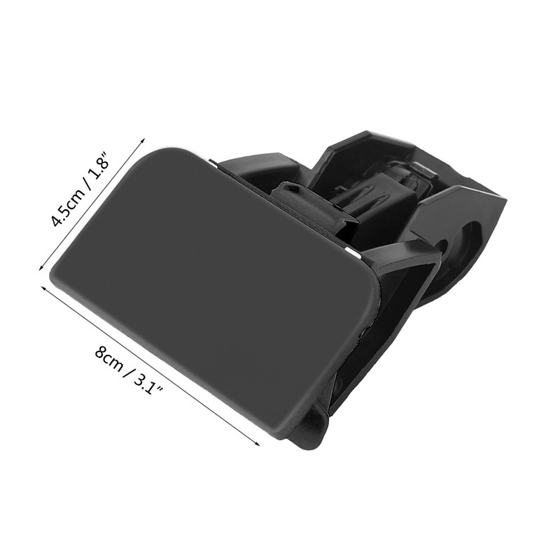 Car Glove Box Lock Latch Lid Handle No Hole Black