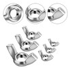 SWTYExt DIN 315 Wing Nut M8, Pack of 25 Butterfly