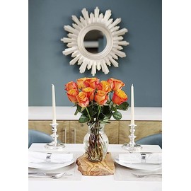 KaBloom PRIME NEXT DAY DELIVERY - Mother’s Day Collection - Bouquet of 12 Orange Roses Gift for Birthday, Sympathy, Anniversary, Get Well, Thank You, Valentine, Mother’s Day Flowers