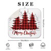 Christmas tree Dish Drying Mat, Highly Absorbent Microfiber Kitchen Counter