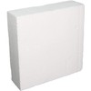 Oasis Supply Dummy Square Cake, 8" x 8" x 3",